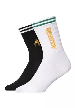 Носки SNOCKS Athletic Socks, черный/белый