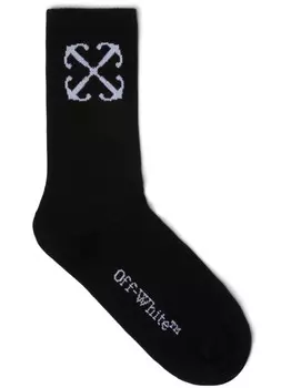 Носки со стрелками Off-White, черный