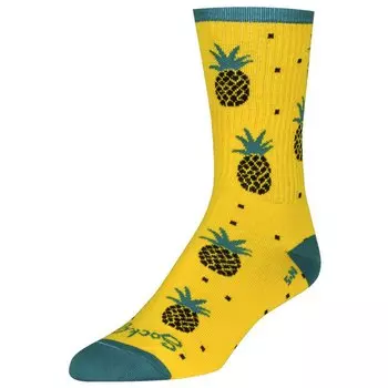 Носки Sockguy Pineapple Crew 6, желтый