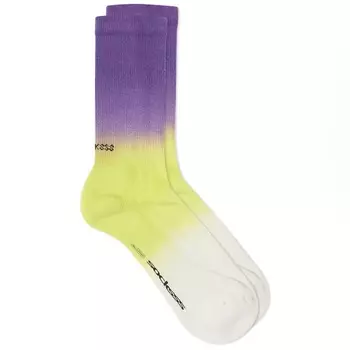 Носки Socksss Trestles Gradient, желтый, фиолетовый