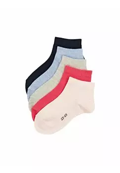 Носки Solid-Mix 5-Pack Sneaker Socks Uni Esprit, мультиколор