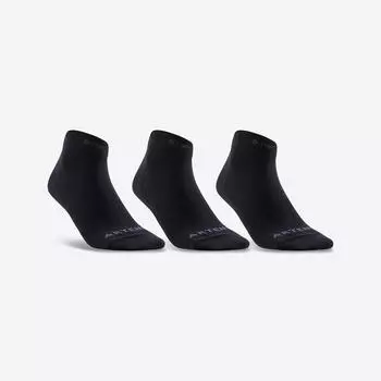 Носки средние спортивные Tri-Pack RS 160 - черные Artengo