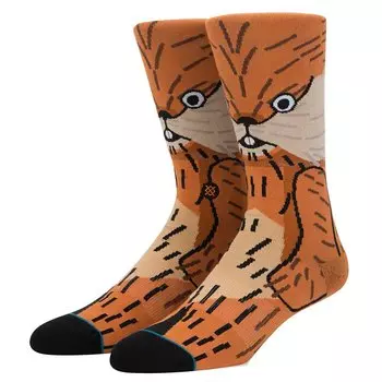 Носки Stance Golf Gopher, коричневый