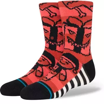 Носки Stance Merry Menace, цвет Red