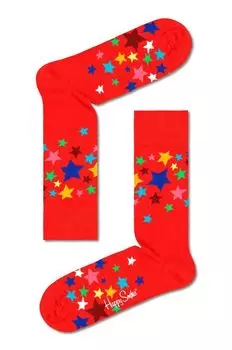 Носки Stars Sock Happy Socks, красный