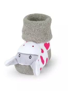 Носки Sterntaler Baby-Rasselsocken Esel, белый