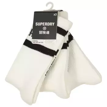 Носки Superdry Coolmax 3 pairs, бежевый