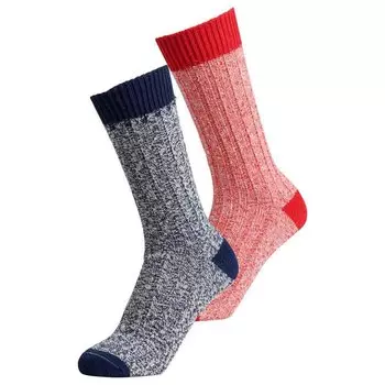 Носки Superdry Hiker Twist 2 Pack, разноцветный
