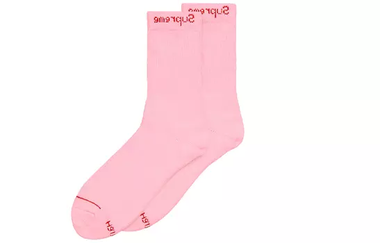 Носки Supreme унисекс 4 шт, розовый