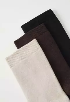 Носки TERRY LINED THICK SOCKS 3 PACK Anna Field, коричневый