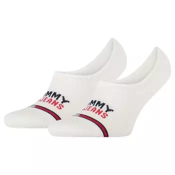 Носки Tommy Hilfiger High Cut No Show 2 шт, белый