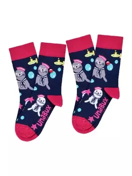 Носки UNABUX Socks Prints, разноцветный