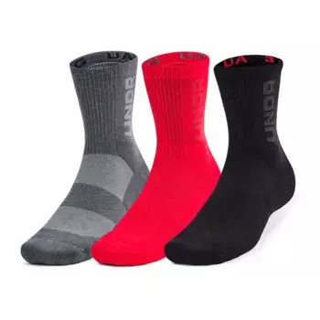 Носки Under Armour 3-Maker crew 3 pairs, красный