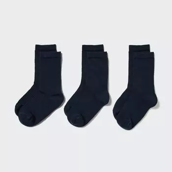 Носки UNIQLO 3 пары, темно-синий