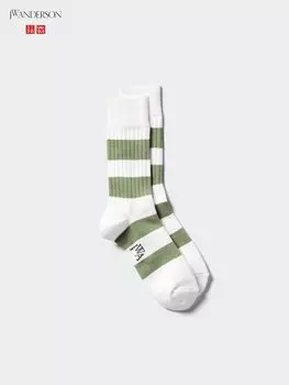 Носки Uniqlo, цвет 53 зеленый