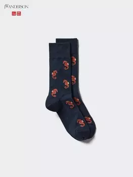 Носки Uniqlo, цвет 69 синий