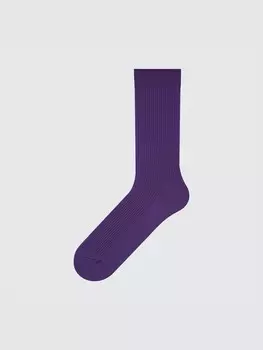 Носки Uniqlo, цвет 76 фиолетовый