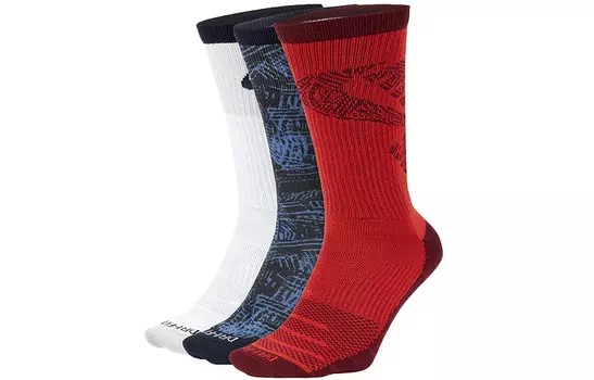 Носки унисекс до середины голени Nike, 1 Set 3 Pack (Red/White/Blue)