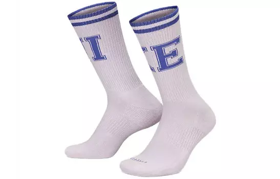 Носки унисекс Nike до середины икры, цвет 2 Pack (Purple)