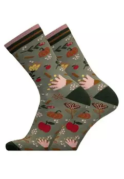 Носки UphillSport AUTUMN GARDEN, зеленый