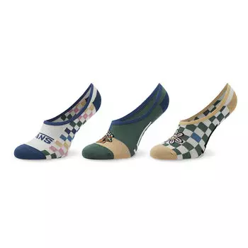 Носки Vans CheckerBuddies Canoodl, 3 шт, цвет