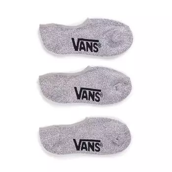 Носки Vans Classic Super No Show 3 шт, серый