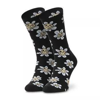 Носки Vans TrippyGrin Crew, черный