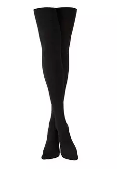 Носки выше колена Calzedonia, черный