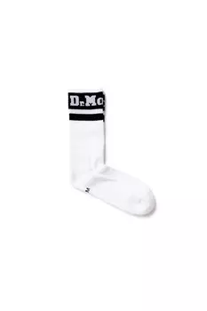 Носки женские Dr. Martens в полоску, бело-черный