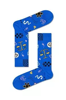Носки Zodiac Libra Happy Socks, синий