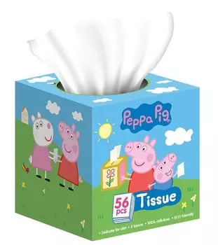Носовые платки winka Peppa, 56 шт