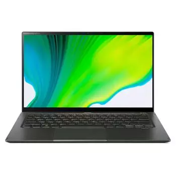 Ноутбук Acer Swift 5 SF514-55TA-77WW, 14", 16Гб/512Гб, Core i7-1165G7, зеленый туман, английская раскладка клавиатуры