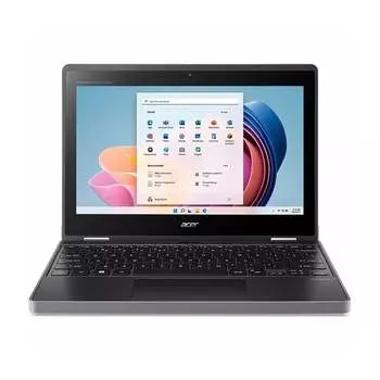 Ноутбук Acer TravelMate Spin B3 11, 11.6", 4 ГБ/128 ГБ, Intel N100, Intel UHD, черный, английская клавиатура