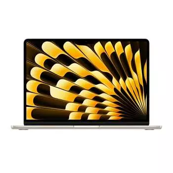 Ноутбук Apple MacBook Air 13.6'' M3, 16 ГБ/512 ГБ, 8 CPU/10 GPU, Starlight, английская клавиатура