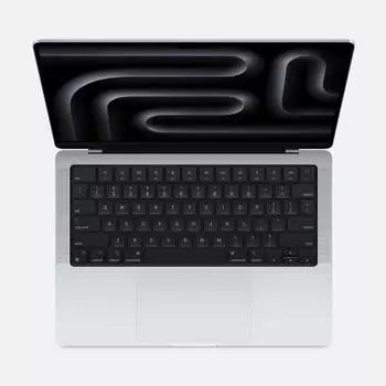 Ноутбук Apple MacBook Pro 14 M3 Pro (2023), 18 ГБ/512 ГБ, 11 CPU/14 GPU, английская клавиатура, Silver