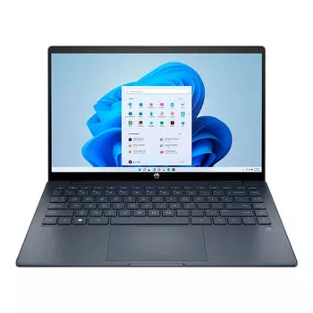 Ноутбук HP Pavilion x360, 14-ek0013dx, 14 FHD, 8Гб/256Гб, i3-1215U, Intel Iris Xe, синий, английская клавиатура
