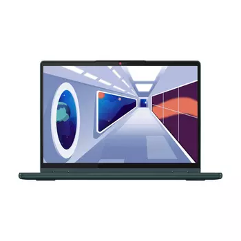 Ноутбук-трансформер Lenovo Yoga 6 Gen 8, 13.3", 16 ГБ/512 ГБ, R7-7730U, AMD Radeon, зеленый, английская клавиатура