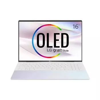 Ноутбук LG Gram Style 2023 16'', 16ГБ/512ГБ, i5-1340P, белый, английская клавиатура
