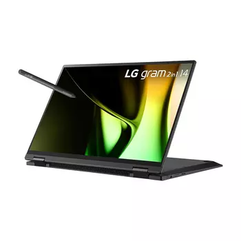 Ноутбук-трансформер LG gram 14, 14", 16 Гб/512 Гб, Ultra 5-125H, черный, английская клавиатура