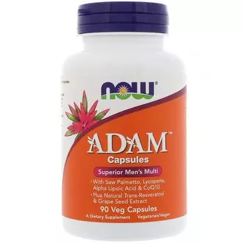 Now Foods ADAM Superior Men's Multi 90 Veg Capsules