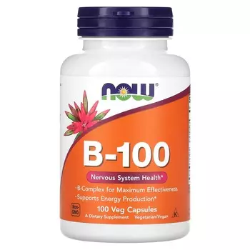 Now Foods B-100 100 веганских капсул