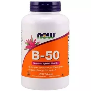 Now Foods B-50 250 таблеток
