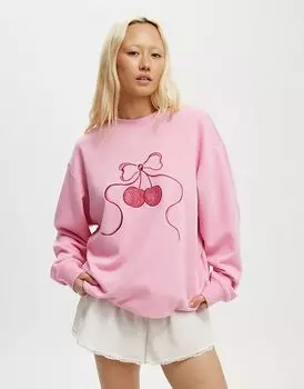 Новинка, флис для сна розового цвета Cotton:On