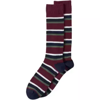 Новинка: мужские носки Lands' End, цвет burgundy stripe