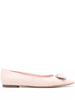 Новые балетки Vara Ferragamo, розовый