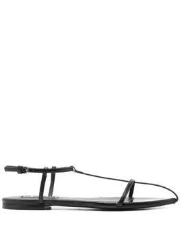Новые сандалии Tripon Jil Sander, черный