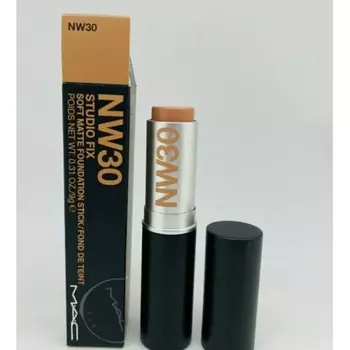 Новый Mac Studio Fix Soft Matte Foundation Stick с этикеткой 30, совершенно новый в упаковке
