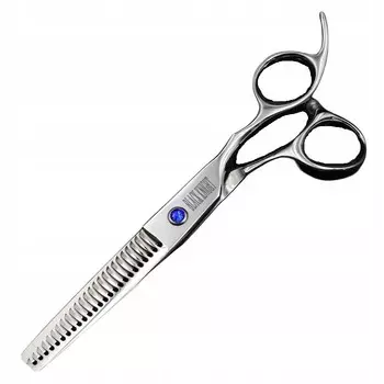 Ножницы филировочные для стрижки 6.0 Offset Silver Calissimo