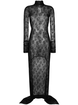 Nu платье макси Affair Lace, черный