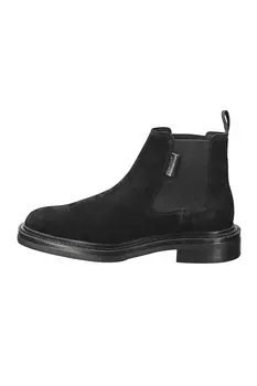 Нубуковые ботинки челси Gant, черный